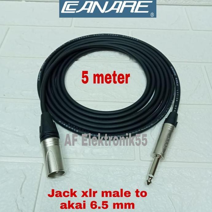 DI36 >> Kabel canare standar japan jack XLR male to akai 5 meter