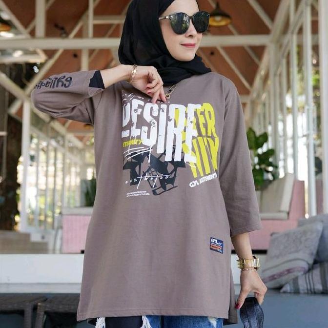 Sale Midi Tunik New Gyl  Cantik Wanitamidi Tunik Gyl