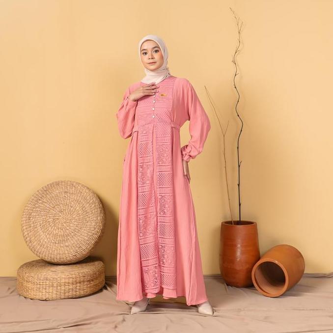 Sale Musamma Shena Dress - Airflow - Gamis Wanita