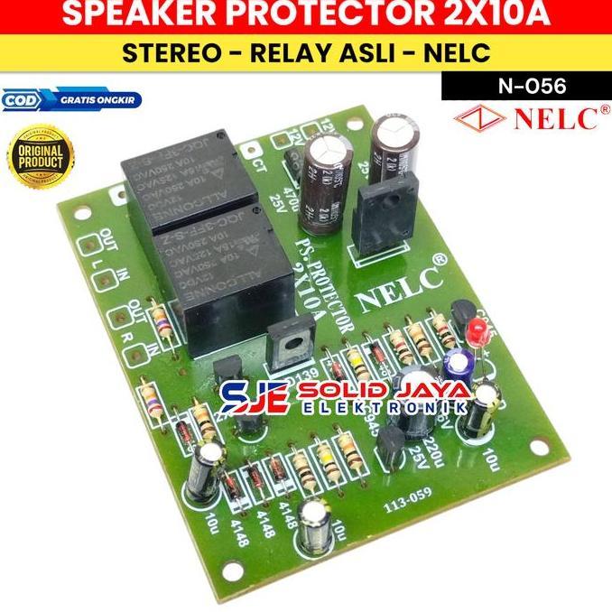 DF387 >> PROTEKTOR SPEAKER 10A SPEAKER PROTECTOR 10A AUDIO RELAY ORI NELC N-056