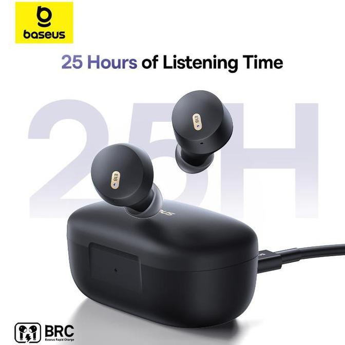 DR248 >> Baseus Headset Bluetooth IPX4 Baseus Bowie E18 True Wireless Earphones TWS V5.3