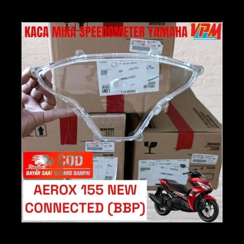 Mika Speedometer Aerox New Connected Kaca Speedometer All New Aerox 155 Connected Tahun 2021 - 2024