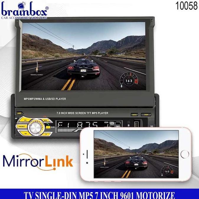 Diskont Head Unit Mobil 1 Din Mp5 Player 9601 Hd Tv Mobil Tape Mobil Universal