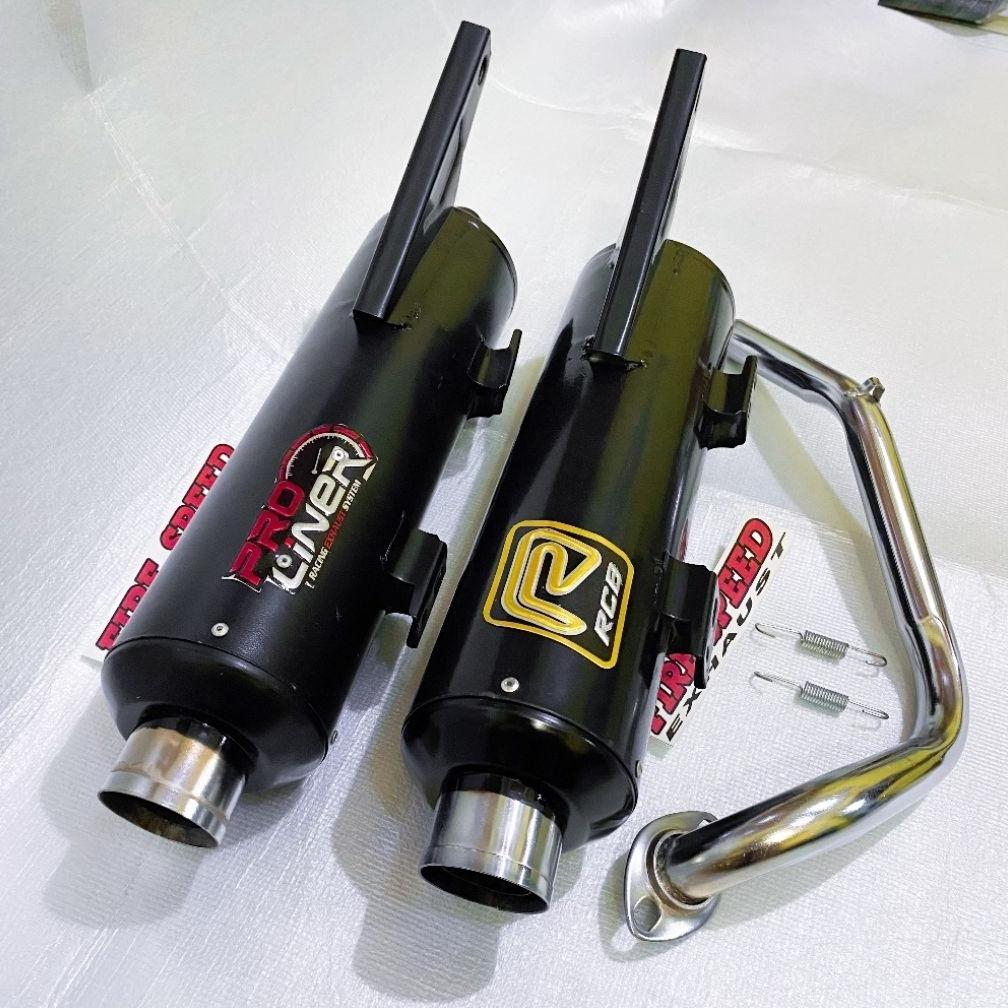 Sale Knalpot Standar Rcb Ujung Croom Beat Fi Karbu Beat Deluxe Mio Sporty Mio Smile M3 Vario 125 Mio