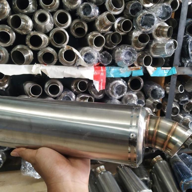 Gratong Selencer Knalpot Oval Polos