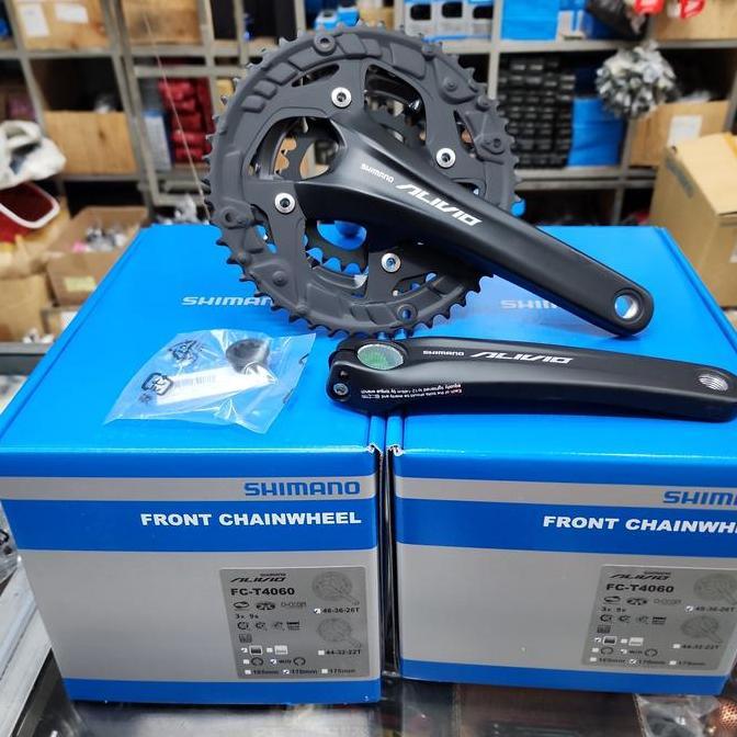 Crank Arm Shimano Alivio Fc-T4060 48-36-26T Arm 170Mm Original Alivio Fc 4060 Hollowtech 2