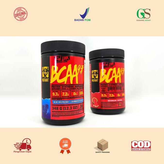 Manado Mutant BCAA Powder 348 Gram 30 serving Bcaa Bubuk