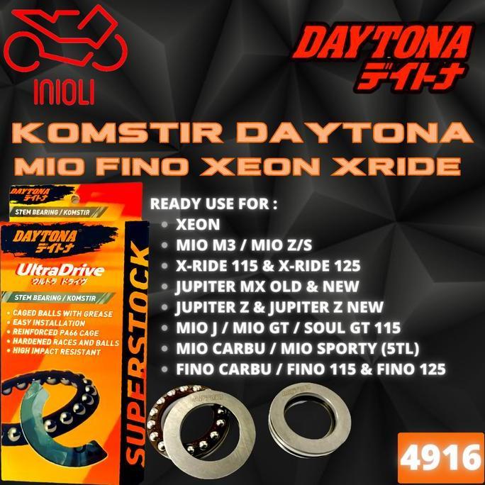 KOMSTIR DAYTONA AEROX NEW MIO SPORTY MIO SMILE MIO M3 MIO J SOUL KARBU FINO SOUL GT XRIDE X-RIDE FAZ