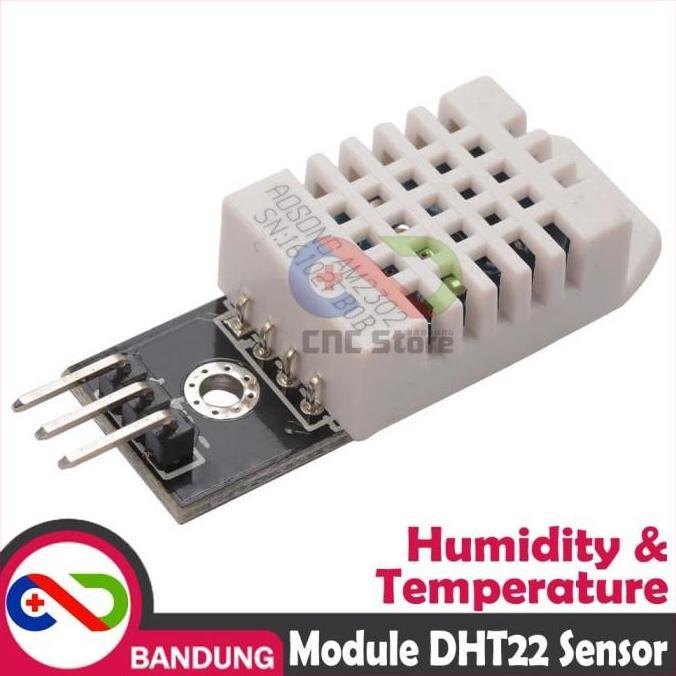 Ofwc- Dht22 Am2302 Sensor Suhu & Kelembaban | Temperature Humidity Module Untuk Arduino Uno, Mega & 