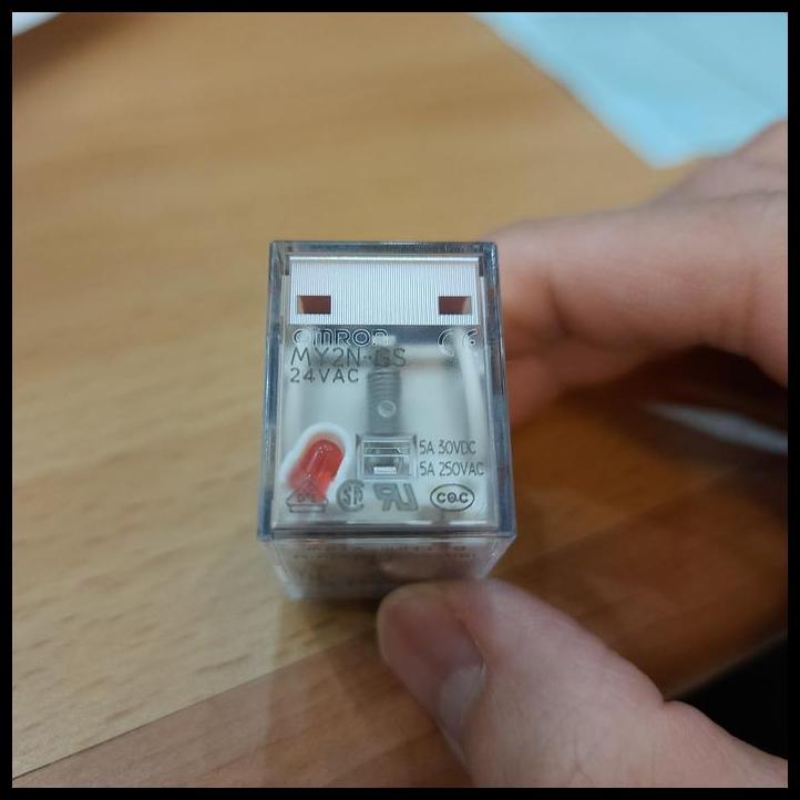 TERLARIS RELAY OMRON MY2N-GS 24VAC 