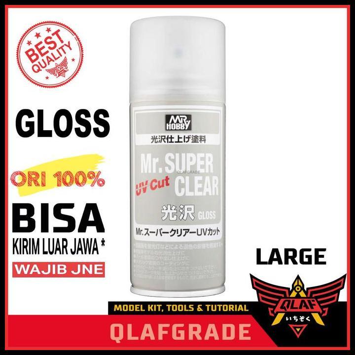 Top Coat - Mr Super Clear Uv Cut Gloss Terbaru