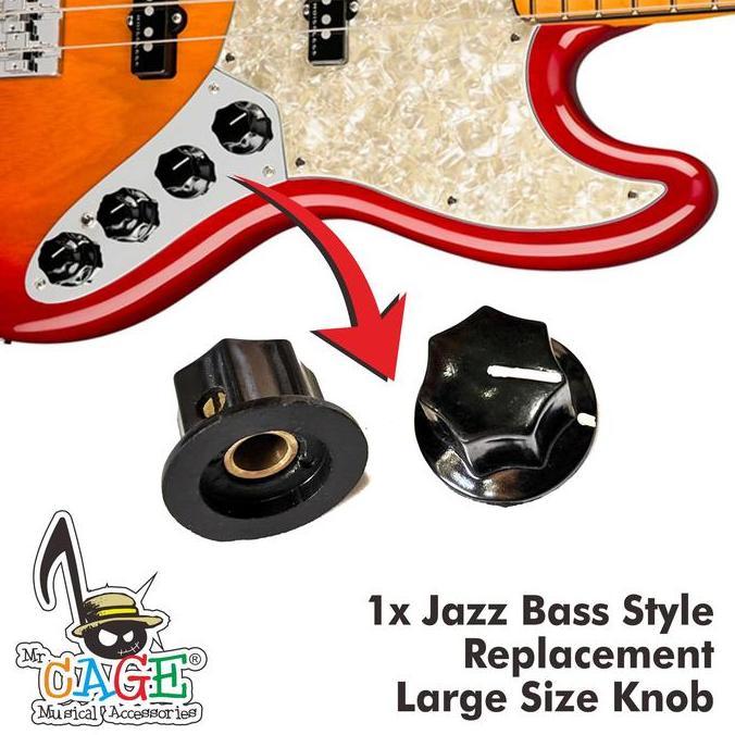 Murah Knob Fender Jazz Bass Model Lock Satuan Non COD