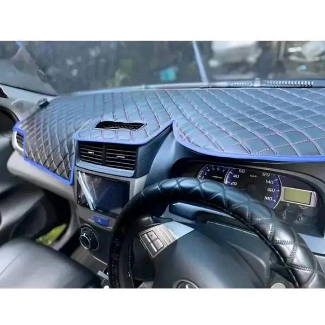 (BEST SELLER) cover dasboard mobil xenia&avanza kulit sintetis motif wajik Dasbor Car tanpa garansi 