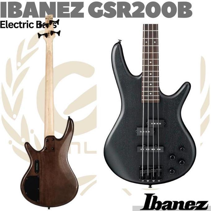 Murah IBANEZ GSR200B ELECTRIC BASS ACTIVE - BASS ELEKTRIK AKTIF Non COD
