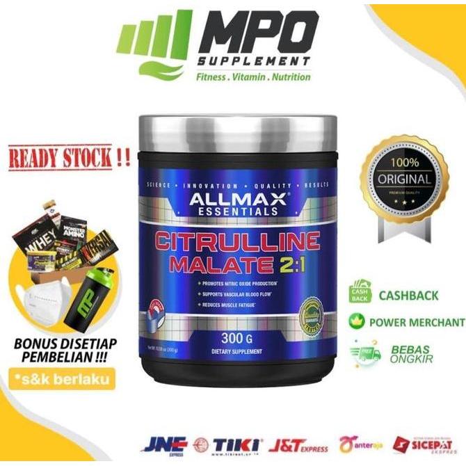 Allmax Citrulline Malate 2:1 (300gr) Muscular Endurance Enhancer