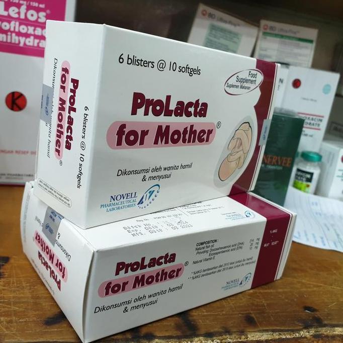 Vitamin  pro lacta for mother vitamin original box