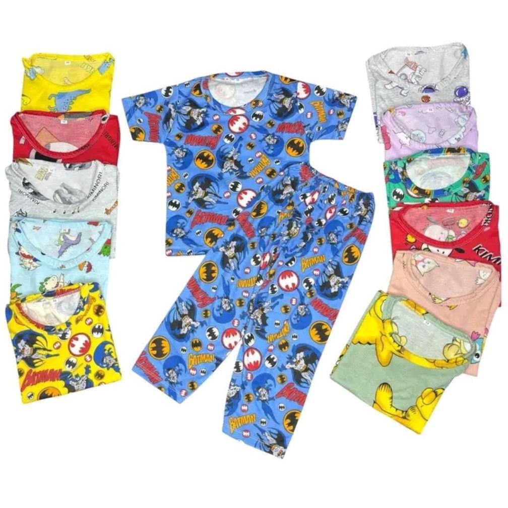 Terbaru Setelan Piyama Anak 1-5 Tahun Bahan Libby
