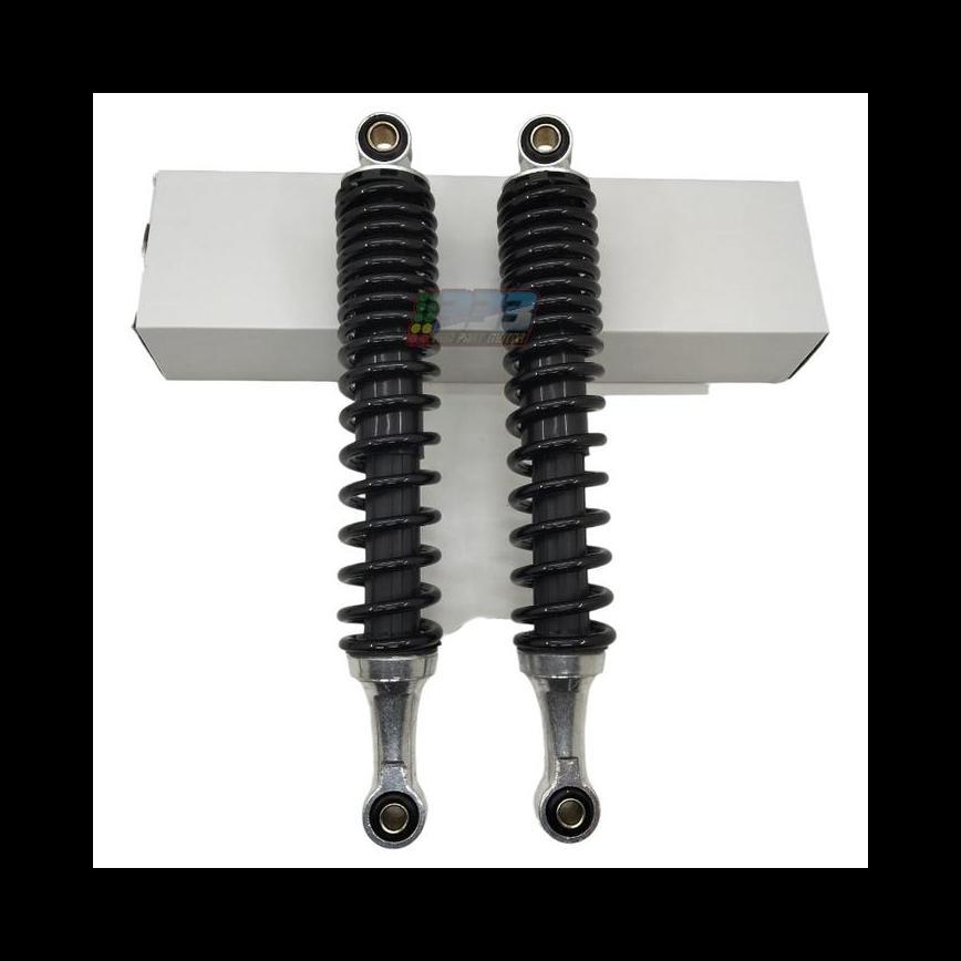shock belakang supra x 125 karisma x supra fit new sepasang kanan kiri per hitam