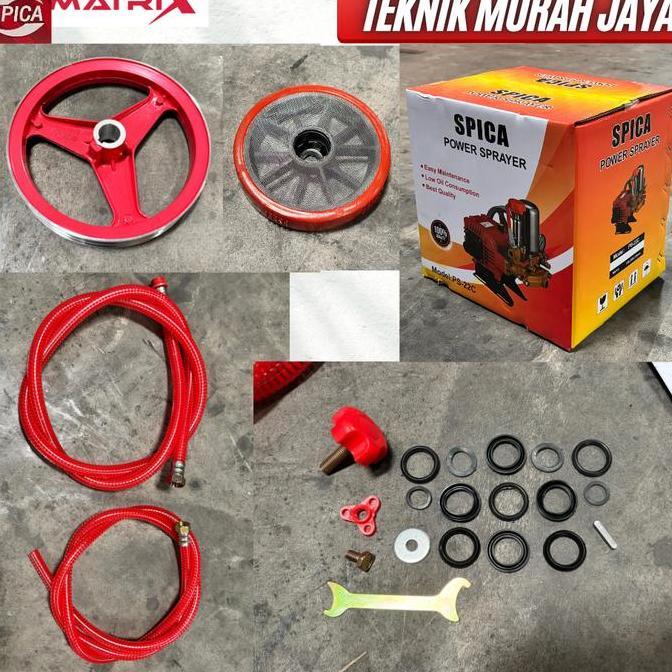 Spica Mesin Pompa Steam Ps22C Cuci Mobil Motor Jet Cleaner Sumura Ps-22C Ps 22 C Power Sprayer Sumur