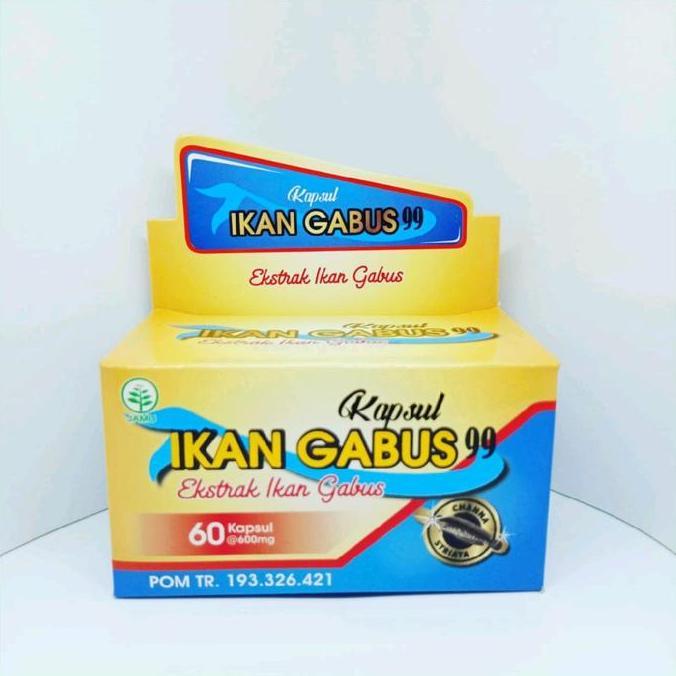 kapsul ikan gabus 99 isi 60