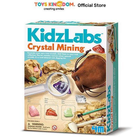 4M SET KIDZ LABS CRYSTAL MINING 00-03252