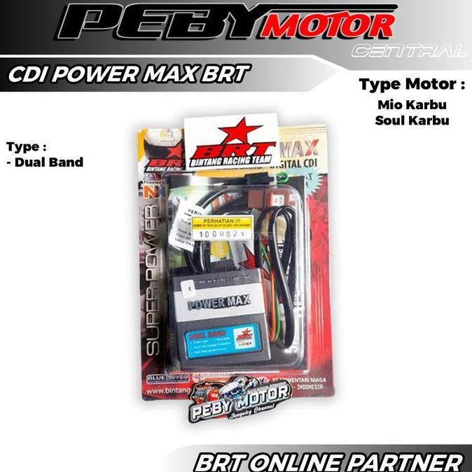 CDI DUAL BAND POWER MAX BRT MIO KARBU MIO SOUL