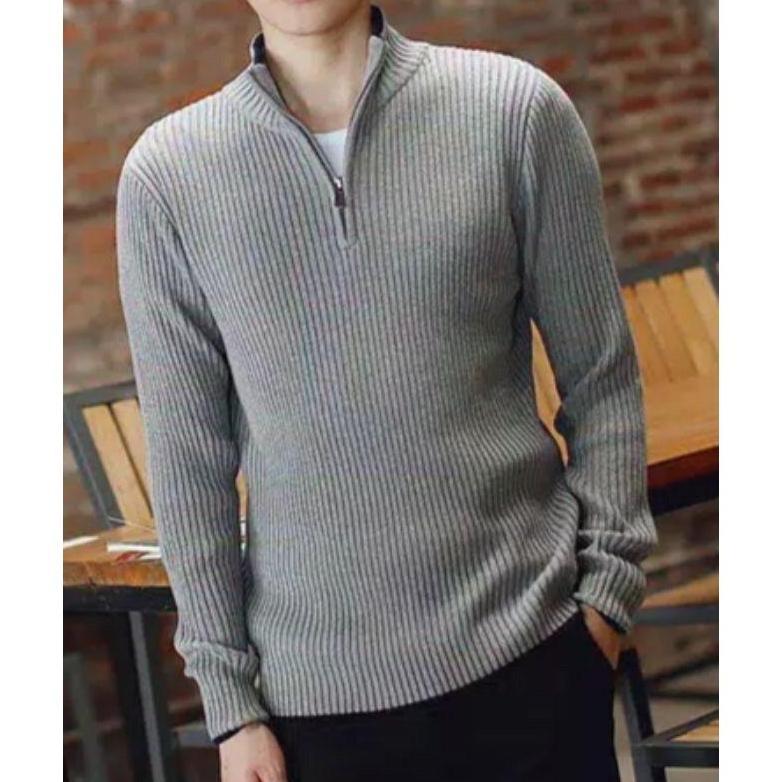 BEST SELLER SWEATER RAJUT PRIA RESLETING/ SWEATER RAJUT RESLETING DADA#ABUABU#SWETERPRIA#RAJUTPRIA#C