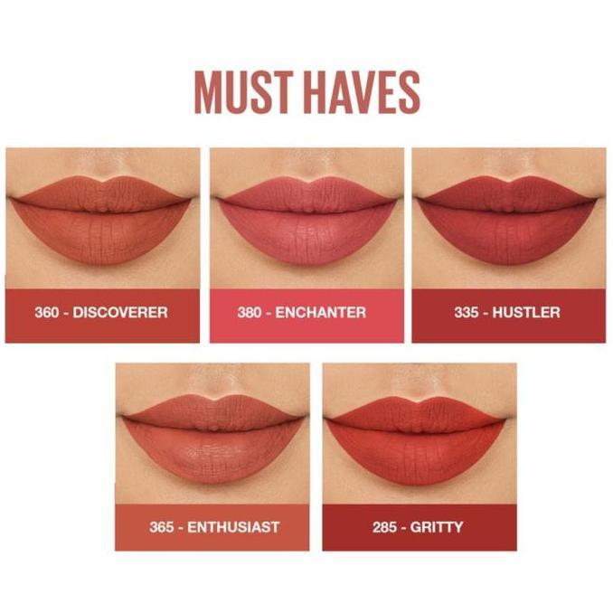 Bytlip- Maybelline Superstay Matte Ink Lip Matte 5Ml - Lip Cream - Lipstik