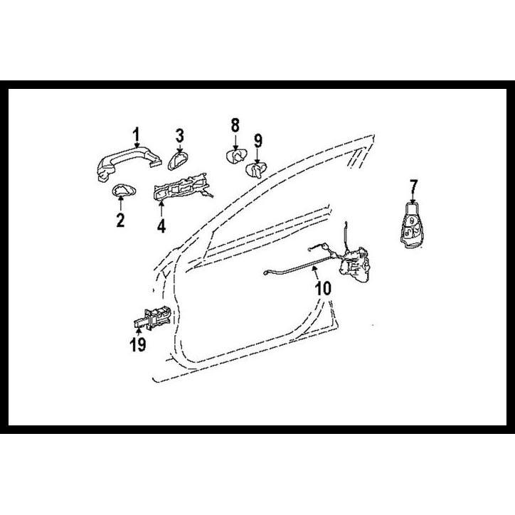 DISKON KUNCI COVER MERCY W211 (1) A2037664900 