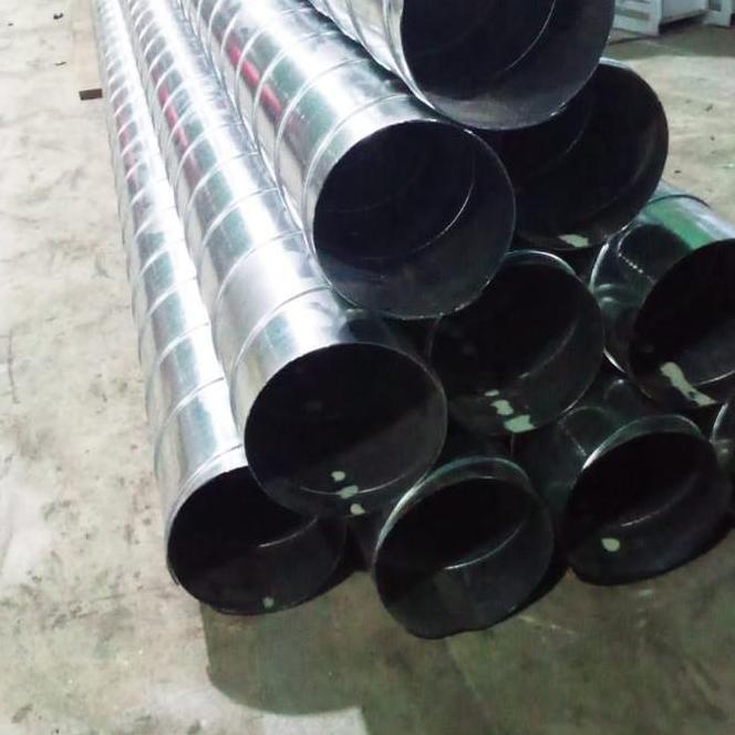 Spiral Duct/Round Ducting Galvanis Spiral Ducting Ducting Bulat Uk 6"