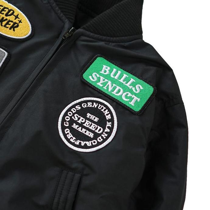 BULLS SYNDICATE JUNIOR JACKET Douglas Black Canvas Jaket (TERBAIK) (TERBARU) (TERMURAH)