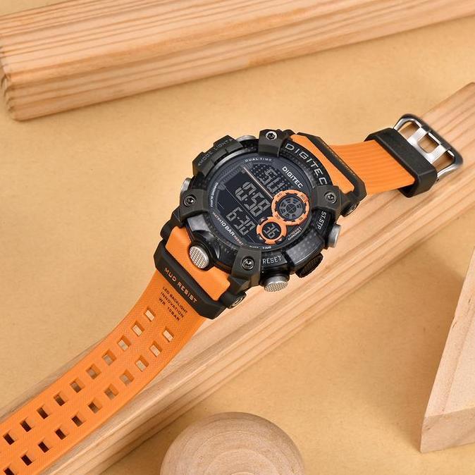 Wgwg- Digitec Dg-5118T Jam Tangan Pria Digital Rubber 5118 Original Dg5118