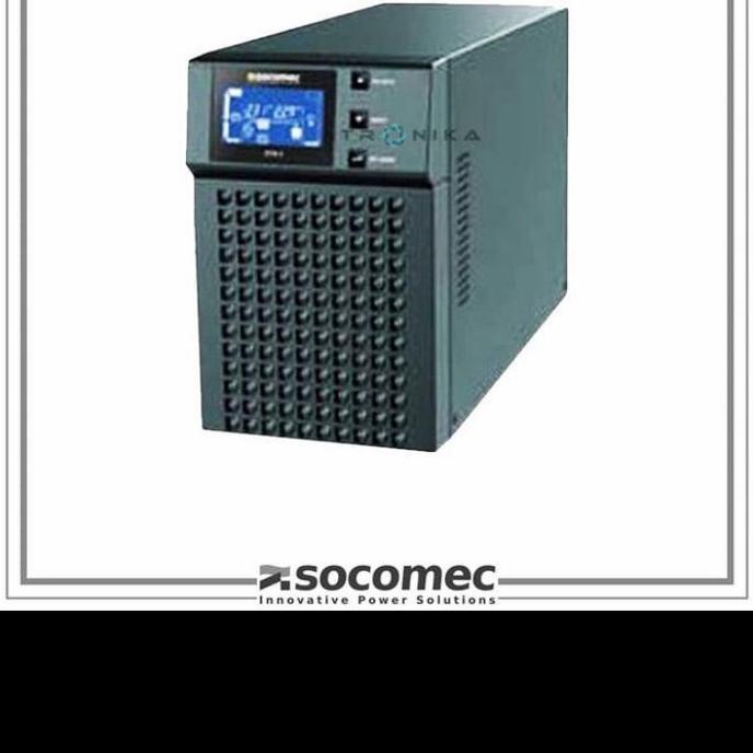 TERBARU - UPS 1000 VA SOCOMEC ITYS E Online Double Conversion
