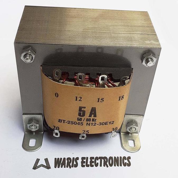 TRAFO 5A AMPERE 0 BIG NON CT TRAVO 30V ORIGINAL DAN TERPERCAYA