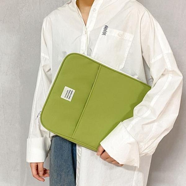 Sleeve Tablet Universal 7 8 9.7 10 10.9 11 12 13 Inch Tas Sarung Laptop Fashion Lapisan Busa Tebal B