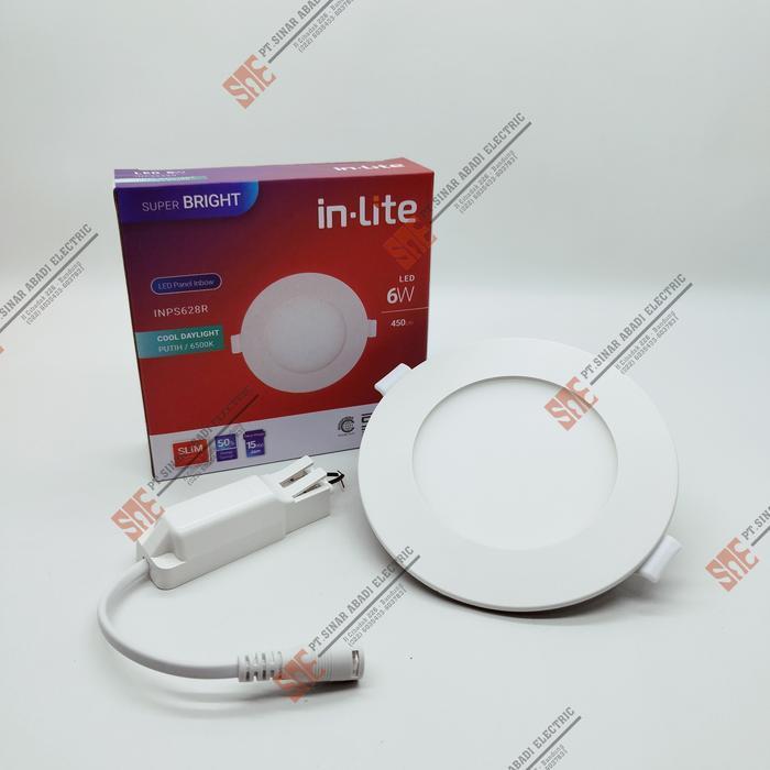 Lampu Downlight Led Inlite 6 Watt Inbow 3000K/4000K/6500K INPS628R