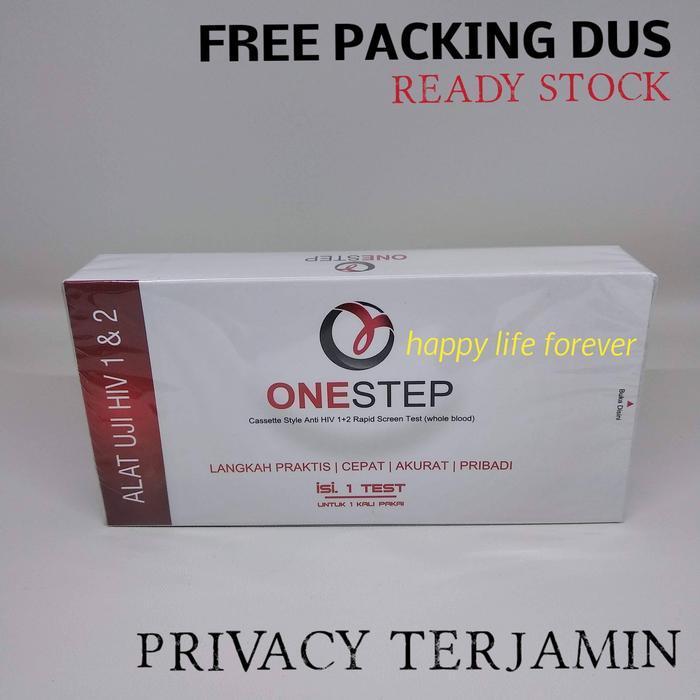 ONESTEP HIV TEST - Alat Uji HIV - HIV Tes - Alat Tes HIV - Cek HIV