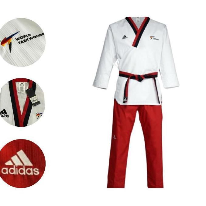 Dobok Poomsae taekwondo Junior Putri - Adidas Poomsae Female - Jr Terlaris
