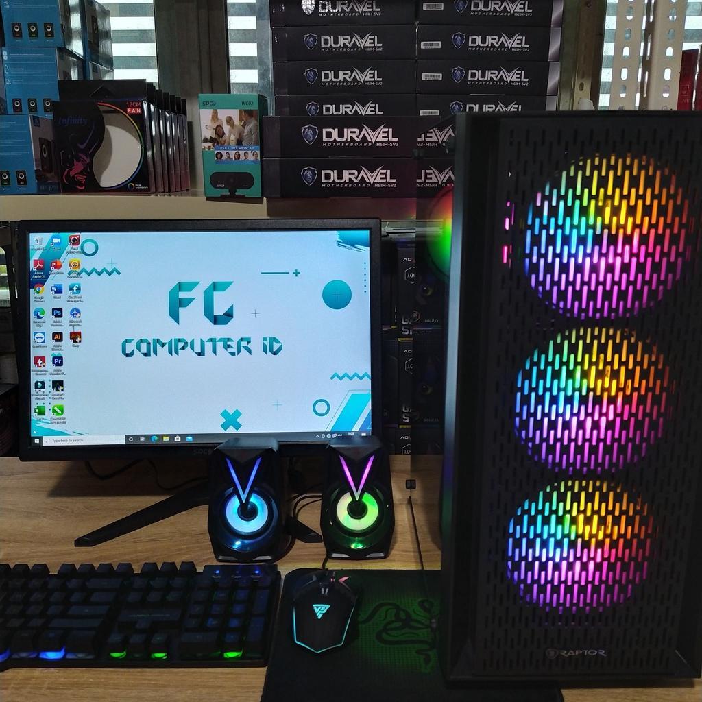 Pc Gaming & Design Ryzen 5 5600G 16Gb Ram Fullset Siap Pakai