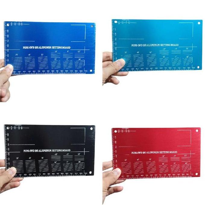 Rep Tamiya Mini 4Wd Hg Aluminum Setting Board