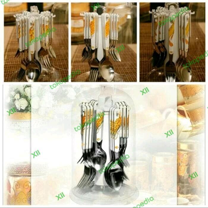 SENDOK GARPUU SET VICENZA V~248/CUTLERY SET/PAKET ALAT MAKAN