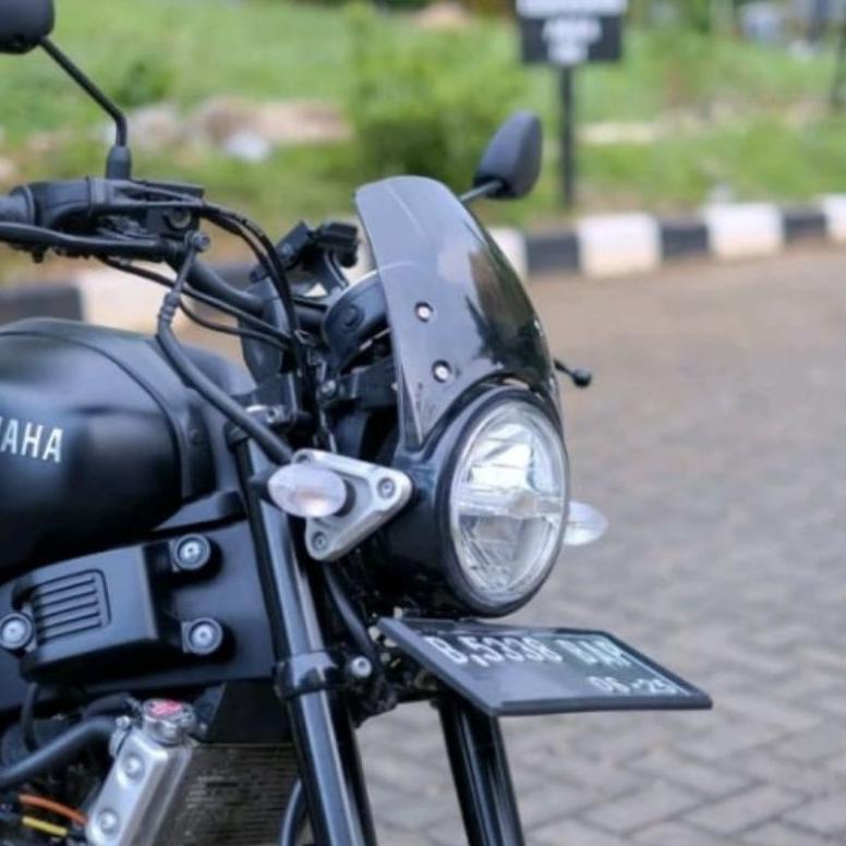 Winsil XSR Windshield Yamaha XSR 155 Visor XSR 155 Winsil carbon Visor XSR155