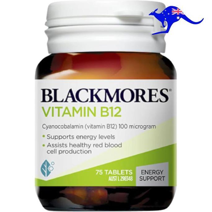 Hololoo- Blackmores Vitamin Mega B Complex 75 Tablet Vit B12 B 12 Tablets