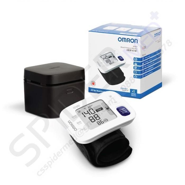 Omron Tensimeter Digital Pergelangan HEM 6181 HEM6181 HEM-6161