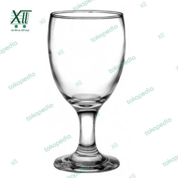 KEDAUNG KIG~STH11ST COLORADO Glassware Set 6 Pcs Gelas Kaca Kaki 290ml
