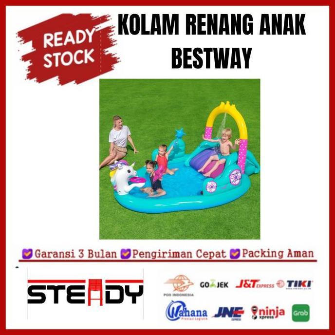 Kolam Renang Anak Bestway Kolam Karet Perosotan Outdoor Pool Activit