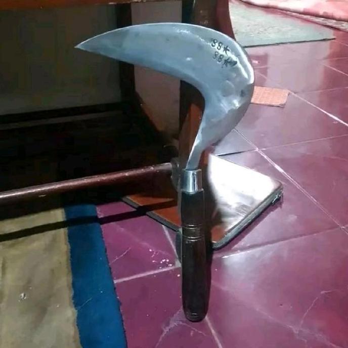 Arit rumput cap 88 bintang sabit garut original 100% baja asli