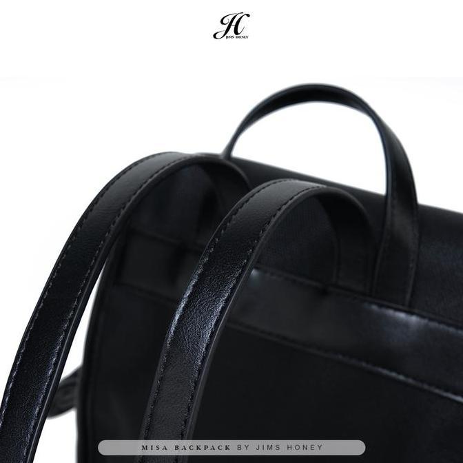 Beranigaya- Jims Honey - Misa Backpack - Tas Ransel Wanita Kulit Serut Sekolah