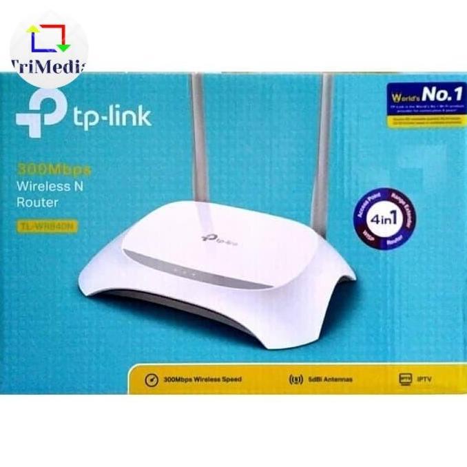 Lansungkirim- Tplink Wr840 N ( Tp-Link Wr840N ) Tp Link Wr 840N Wifi Router 300Mbps