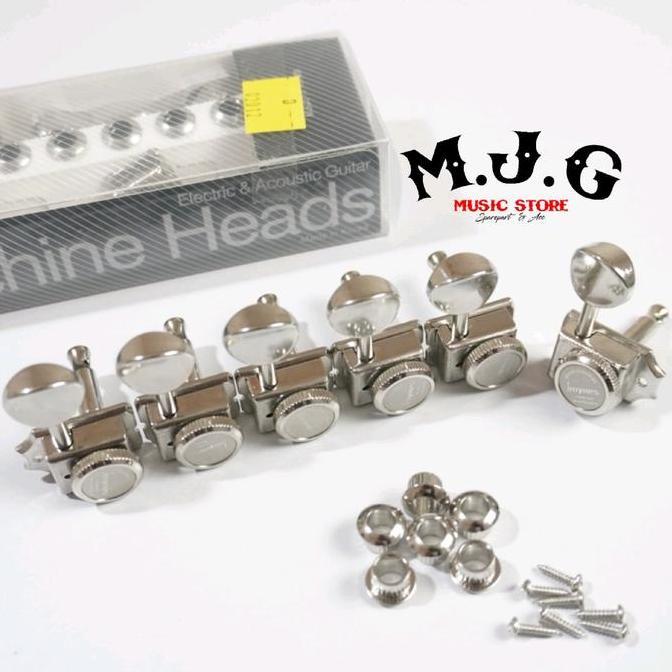 Dryer Gitar Elektrik Tuning Machine Locking Head By Kaynes Korea 6R Vintage